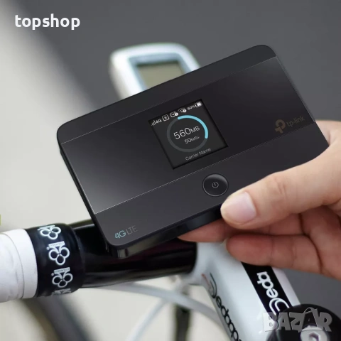 Мобилен 4G LTE Wi-Fi рутер TP-Link M7350 със слот за SIM карта  , снимка 3 - Рутери - 54082189