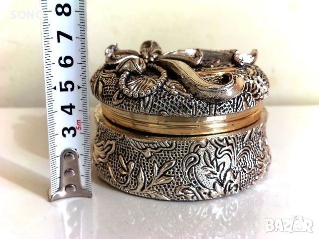 Прекрасна Дизайнерска Кутия За Бижута "Bergers", снимка 7 - Антикварни и старинни предмети - 51223090