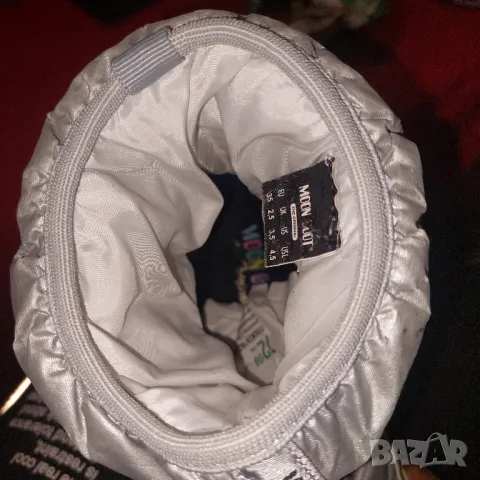 Moon Boot Jr Girl Low  Silver номер 35 ботуши, снимка 12 - Детски боти и ботуши - 47779215