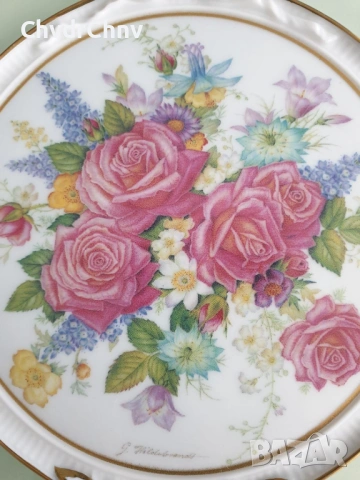 Kaiser Grace de Monaco 14см/Кайзер Бавария немска порцеланова подложка-пано, снимка 3 - Пана - 53950209