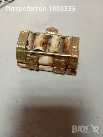 Кутия за бижута от кост, снимка 4 - Антикварни и старинни предмети - 48114667