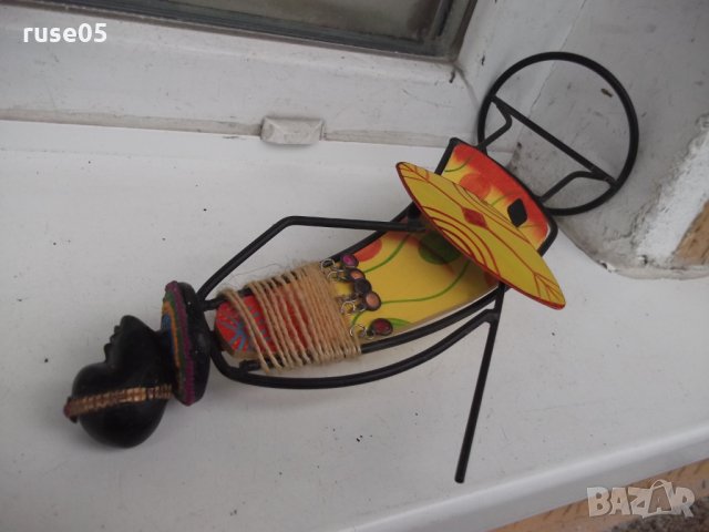 Фигура "Негърски войн", снимка 7 - Други ценни предмети - 31027650