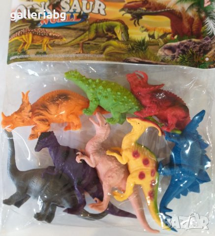 Комплект с динозаври 12 бр. (Dinosaur world)