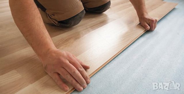 Монтаж, редене на ЛАМИНИРАН ПАРКЕТ на под или стена , снимка 1