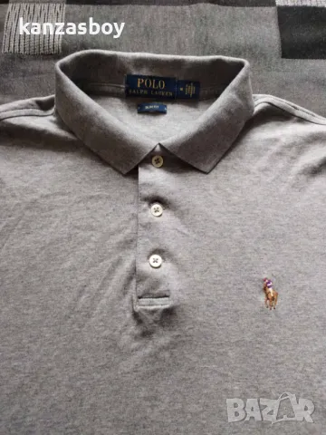 Polo Ralph Lauren - страхотна мъжка тениска КАТО НОВА М 100% оригинал отлично състояние точни размер, снимка 3 - Тениски - 49653591