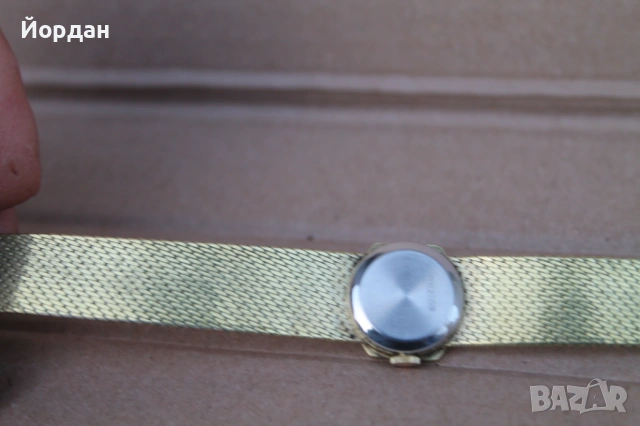 Дамски позлатен часовник ''Dugena''  /17 камъка/, снимка 7 - Дамски - 54056728