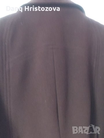 Красиво късо палто-от вълна + кашмир-размер 50, снимка 3 - Палта, манта - 42598926