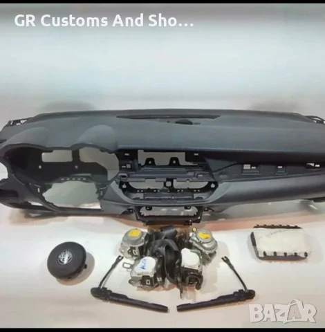 Alfa Stelvio Airbag / табло / колани