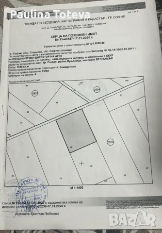 Продавам парцел - район Връбница, снимка 1