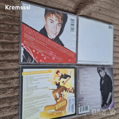 Justin Bieber CD/DVD(лот), снимка 2 - CD дискове - 52166912