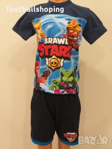 Детски къси екипи Brawl Stars,Fortnite и Minecraft унисекс, снимка 11 - Детски комплекти - 34089610