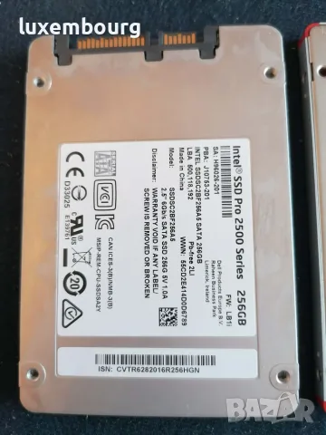 SSD 256gb  Intel Hinyx, снимка 6 - Твърди дискове - 55968888