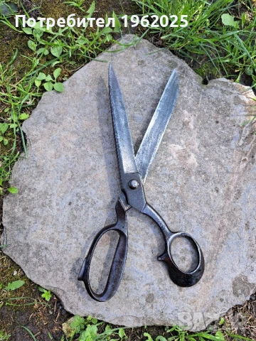 Стара ножица Mann & federlein Solingen, снимка 3 - Антикварни и старинни предмети - 50525367