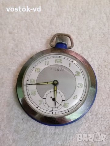 RUHLA МЕХАНИЧЕН ДЖОБЕН ЧАСОВНИК РАБОТЕЩ , снимка 9 - Антикварни и старинни предмети - 35028580