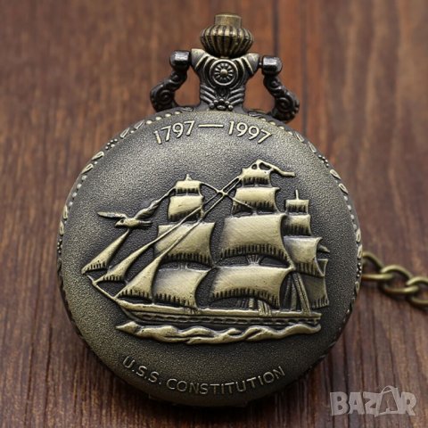 Нов Джобен часовник с кораб платна 1797 мачти платна океан  