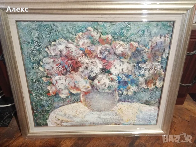 Маслена картина на Кирил Домусчиев!, снимка 2 - Картини - 56170595