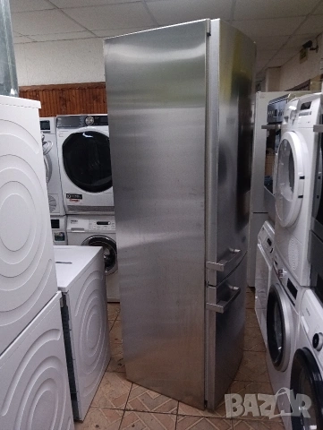 Иноксов комбиниран хладилник с фризер Миеле Miele Made in Germany с две години гаранция!, снимка 9 - Хладилници - 53104065