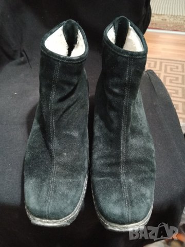 кожени боти ROSS Suede Gamboa Boots, снимка 3 - Дамски боти - 31564985