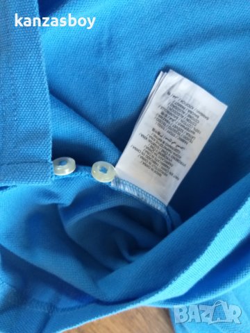 GANT The Original Polo Day Blue - страхотна мъжка тениска КАТО НОВА 2ХЛ, снимка 7 - Тениски - 44422145