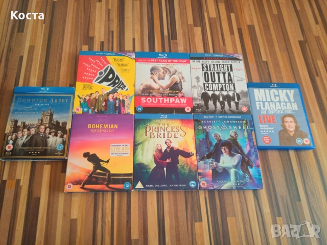 Лот Blu-ray филми 