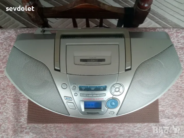 Мини уредба.Радиокасетофон+CD-Panasonic, снимка 6 - Аудиосистеми - 50354852