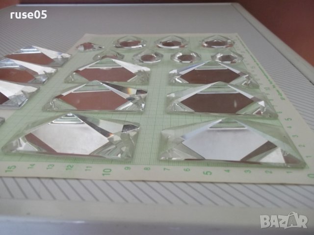 Лот от 18 бр. фасетирани стъкла, снимка 6 - Други ценни предмети - 37551630