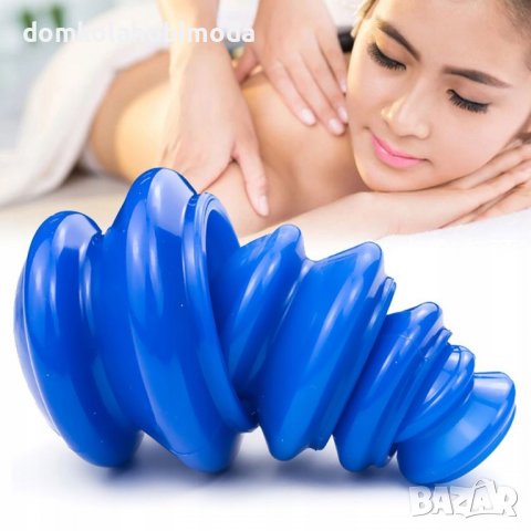 Комплект вендузи за вакуум терапия – гумени, снимка 2 - Масажори - 40132117