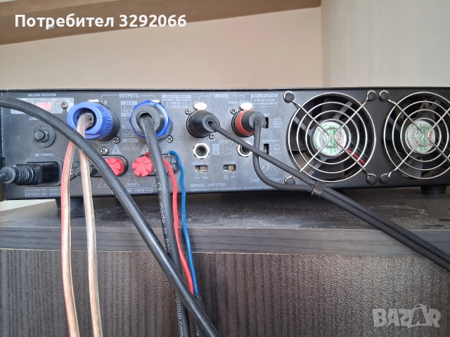 музика 2 15 ича и 2 бас каси +стъпало Behringer Km 1700, снимка 11 - Тонколони - 52663590