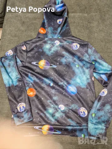 Суичър Космос , снимка 3 - Детски анцузи и суичери - 49689286