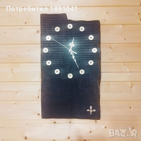 Подарък за ловец часовник от дърво