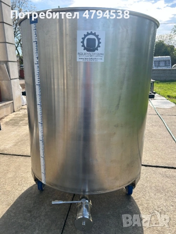 ПРОФЕСИОНАЛЕН НЕМСКИ INOX СЪД 450L / COR450 – КАТО НОВ, снимка 11 - Други машини и части - 54345284
