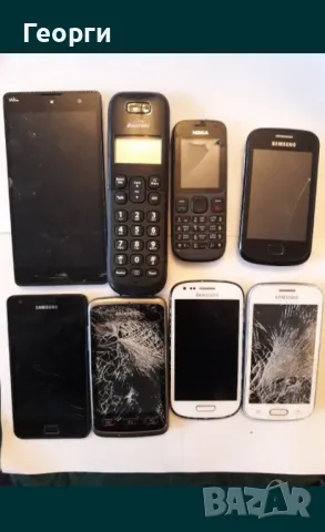 8 телефона за части