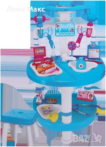 Докторска маса със стол и аксесоари , снимка 4 - Образователни игри - 48263299