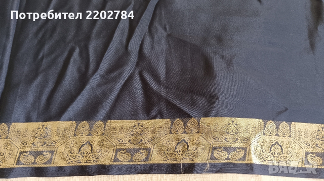 Индийски плат,сари, снимка 18 - Платове и дамаски - 42781918