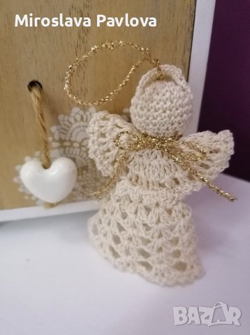Плетени ангелчета , снимка 8 - Декорация за дома - 39378704