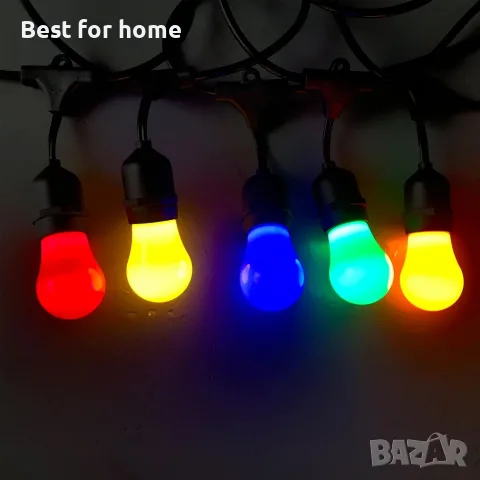 Пакет от 10 3W E27 A50 LED крушки с винтова капачка за сватба, Хелоуин, Коледа, парти, бар, снимка 4 - Крушки - 55899028