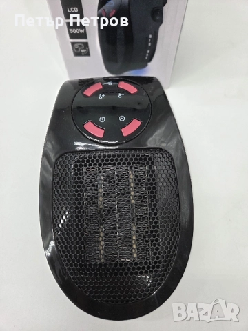 Чисто нов Mини керамичен нагревател Taurus Tropicano Plug Heater 500w