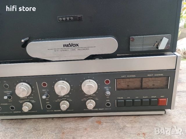 Revox B77 MK I reel-to-reel tape recorder, снимка 5 - Декове - 52827716