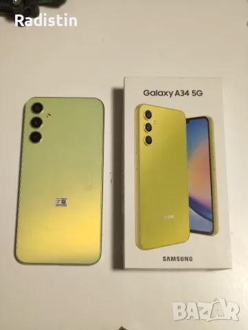 Самсунг а 34  НОВ БЕЗ СЛЕДИ ОТ УПОТРЕБА НА, снимка 2 - Samsung - 56059721