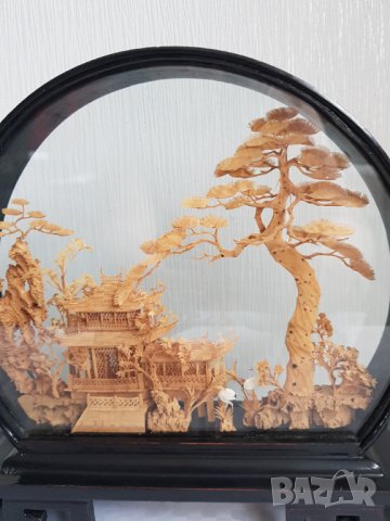 Коркова скулптура, снимка 2 - Антикварни и старинни предмети - 42890537