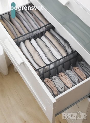 Органайзер за дрехи, бельо - 7 отделения, снимка 3 - Органайзери - 39795108