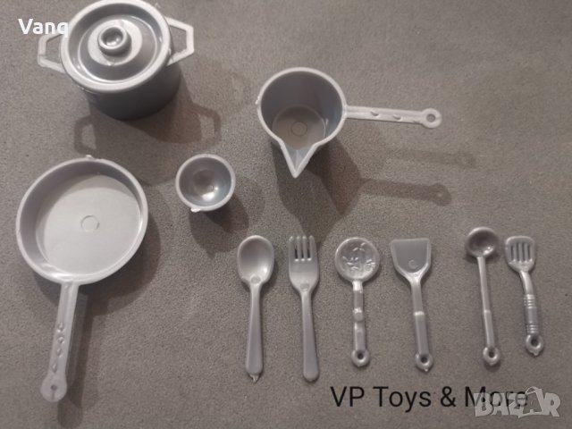 Сервиз за хранене за барби, снимка 3 - Кукли - 32173621