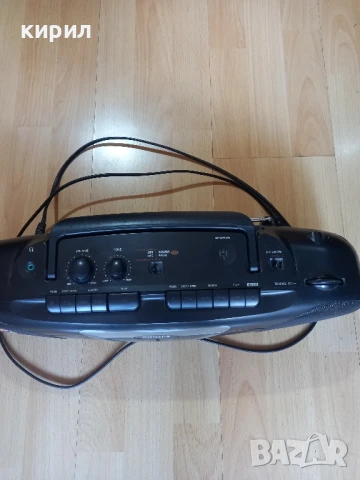 радио касетофон филипс, снимка 2 - Радиокасетофони, транзистори - 50672562