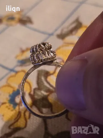 Сребърен пръстен 18мм 25.99лв. 925 Проба. , снимка 8 - Пръстени - 49027660