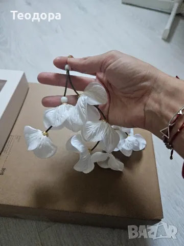 Дълги обеци, снимка 3 - Обеци - 49791404