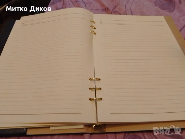 Penguin UN LTD дневник А4 нов Марков естествена кожа 296х216мм, снимка 7 - Други - 56120040
