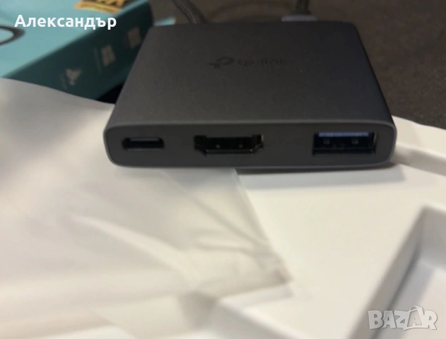 TP-Link UH3020C USB Type-C 3-in-1 Hub, снимка 3 - Мрежови адаптери - 53974300