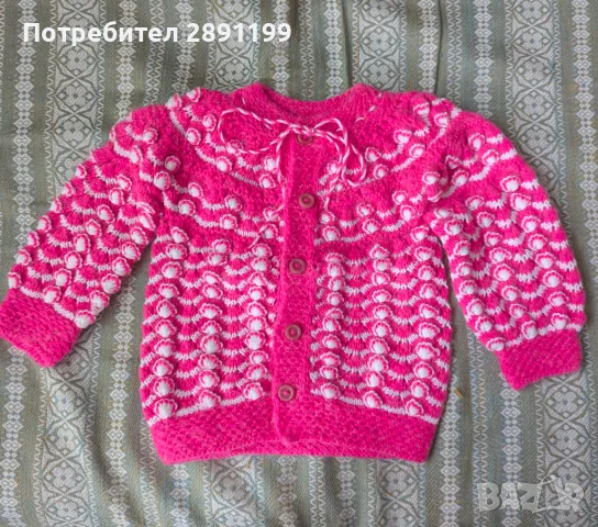 Бебешки ръчно плетени комплекти и жилетки, снимка 3 - Комплекти за бебе - 48656553