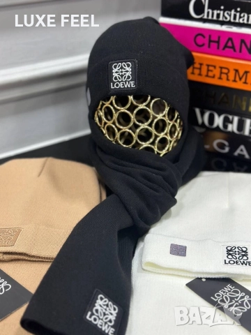 Унисекс Комплекти ⚜️ LOEWE AMI MONCLER , снимка 9 - Шапки - 52630073