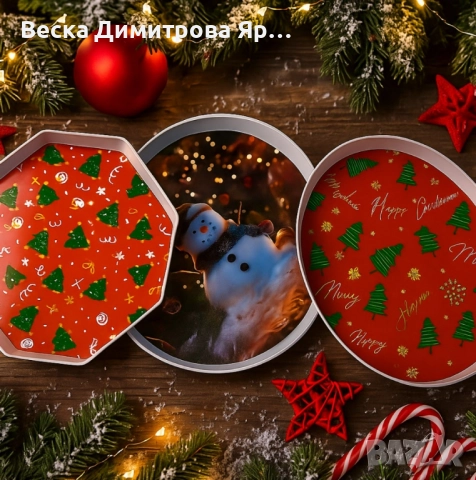 Практична Коледна табла с елхички, снимка 6 - Други - 52052381